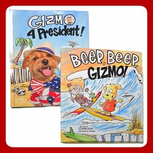 Suzanne Kline Signed Autographed Kids Book Set - Gizmo 4 President Beep Hardcove